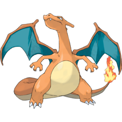“oh but Charizard's a winged DRAGON how cool is that!?” First, everyone knows that Charizard is not a proper dragon type and secondly Charizard could not even use HM02 until Pokemon Yellow, THEY HAD TO PATCH THAT FEATURE IN LATER.